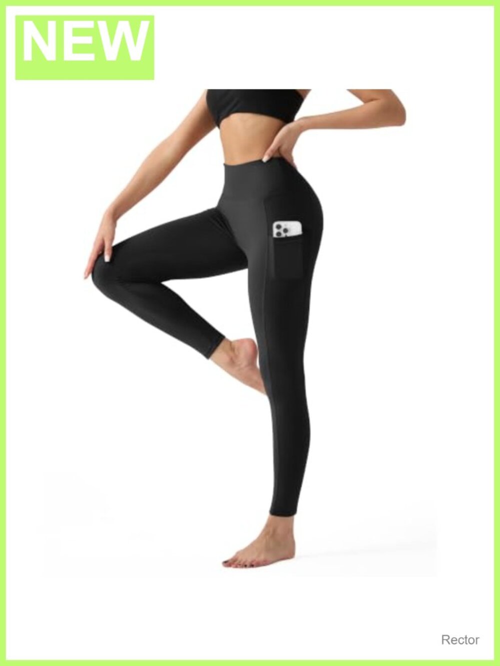 High Waisted Leggings with Pockets Tummy Control Yoga Pants